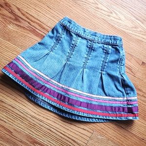 NWOT Hanna Andersson denim skirt